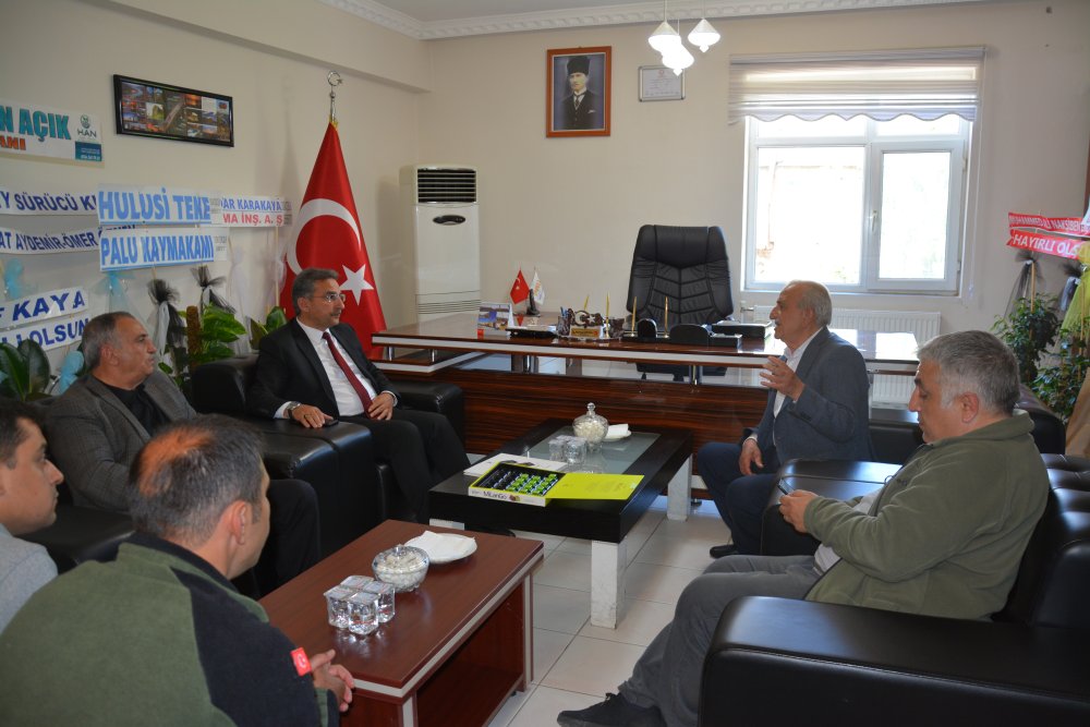 Elazığ Orman Bölge Müdürü Belediye Başkanımızı Ziyaret