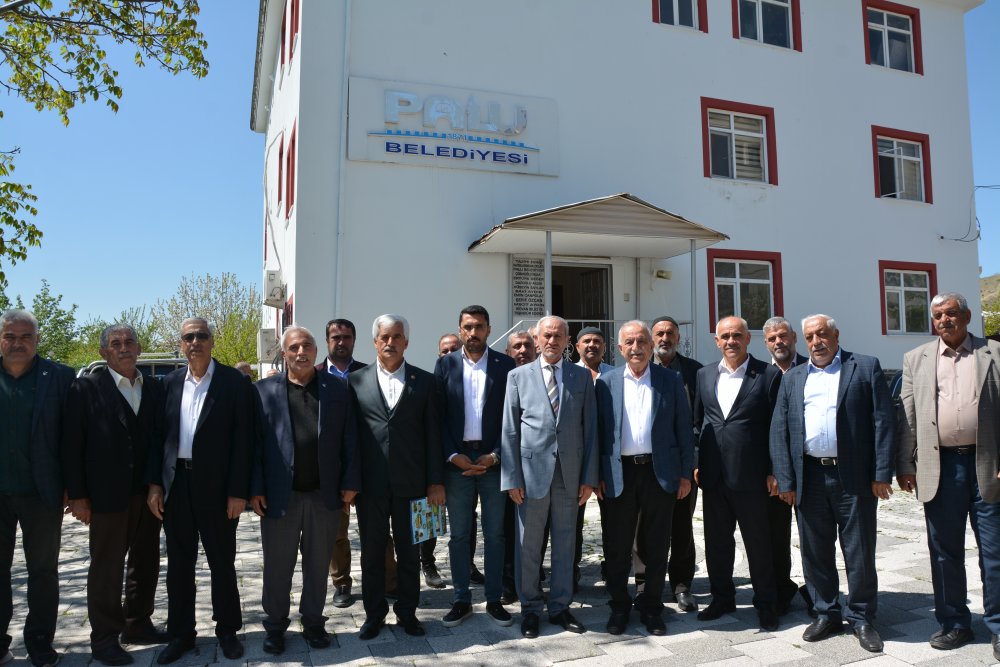 YENİDEN REFAH İL BAŞKANI ATEŞ'DEN, BAŞKANIMIZA ZİYARET